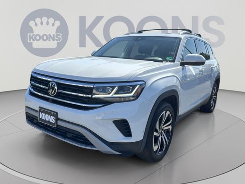 Used 2021 Volkswagen Atlas SEL Premium AWD/4WD image 1