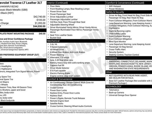 Used 2023 Chevrolet Traverse LT image 4