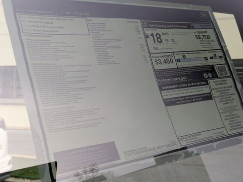 New 2026 Land Rover Range Rover Long Wheelbase SE image 20