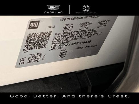 Certified 2023 Cadillac Escalade Premium Luxury Platinum image 37