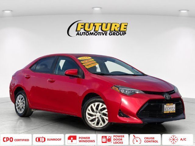 Certified 2018 Toyota Corolla LE FWD image 1