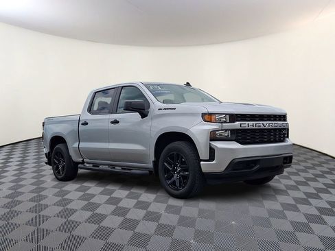 Certified 2022 Chevrolet Silverado 1500 Custom w/ Rally Edition AWD/4WD image 1