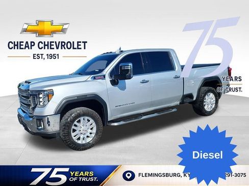 Used 2021 GMC Sierra 2500 SLT w/ SLT Preferred Package AWD/4WD image 1