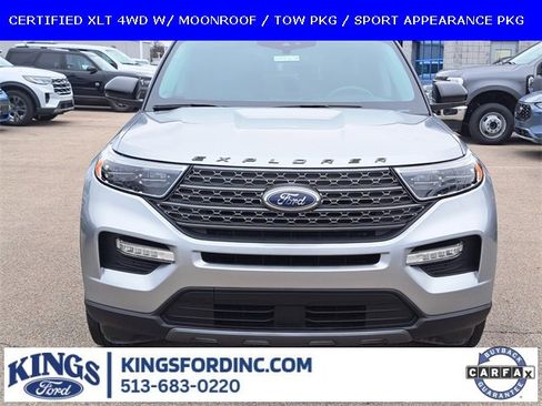Certified 2023 Ford Explorer XLT w/ Equipment Group 202A image 8