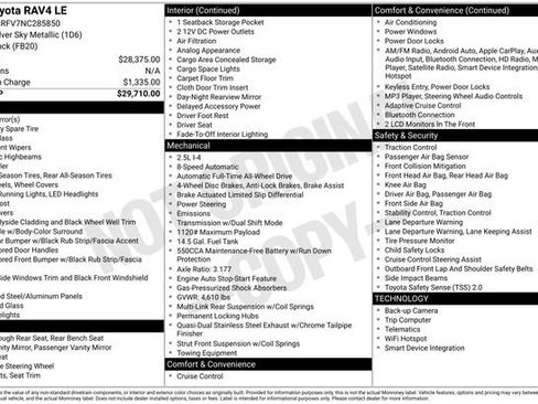 Used 2022 Toyota RAV4 LE image 18