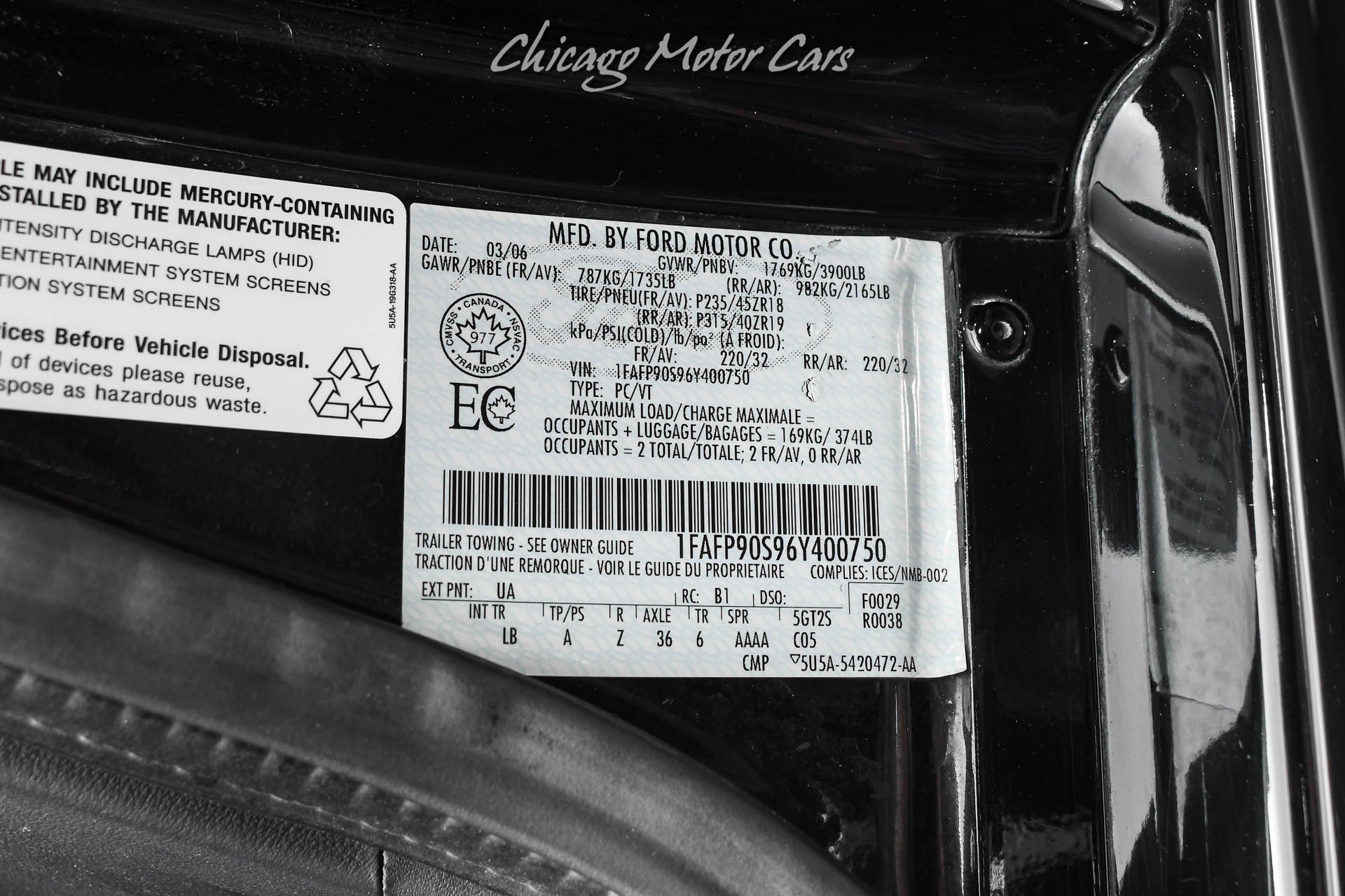 Used 2006 Ford GT RWD image 49