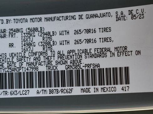 Certified 2023 Toyota Tacoma TRD Off-Road w/ TRD Premium Off Road Package AWD/4WD image 34