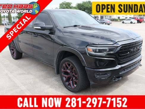 Used 2020 RAM 1500 Limited w/ Black Appearance Package image 1