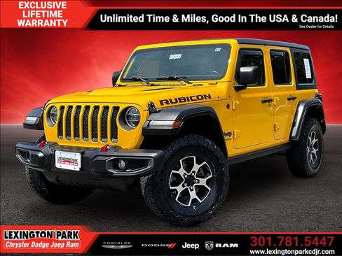 Used 2021 Jeep Wrangler Unlimited Rubicon AWD/4WD image 3