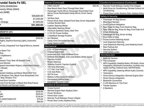 Certified 2025 Hyundai Santa Fe SEL AWD/4WD image 6