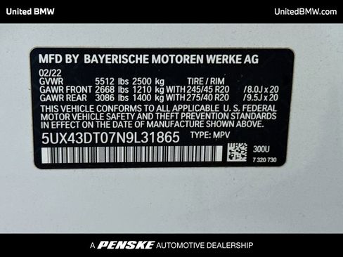 Used 2022 BMW X4 M40i image 15