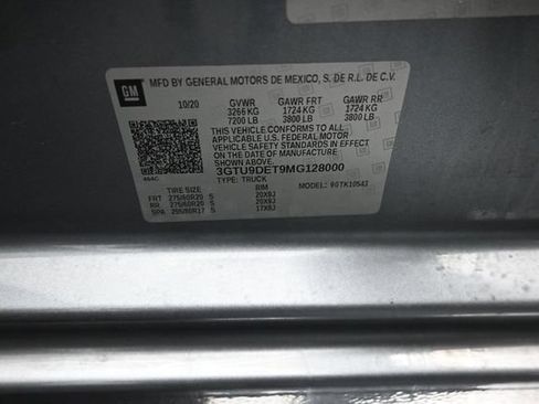 Used 2021 GMC Sierra 1500 SLT AWD/4WD image 9