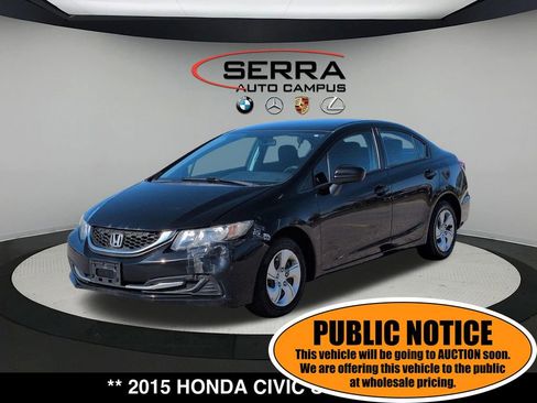Used 2015 Honda Civic LX image 1
