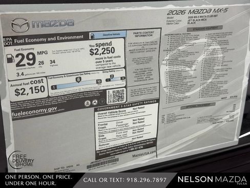 New 2026 MAZDA MX-5 Miata Club image 19
