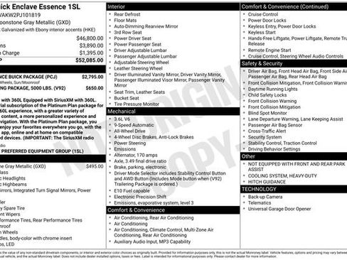 Used 2023 Buick Enclave Essence w/ Experience Buick Package AWD/4WD image 5