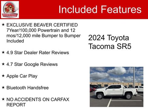 Used 2024 Toyota Tacoma SR5 image 5