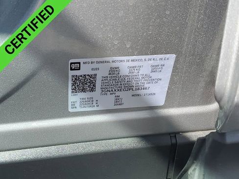 Certified 2023 Chevrolet Equinox Premier AWD/4WD image 33