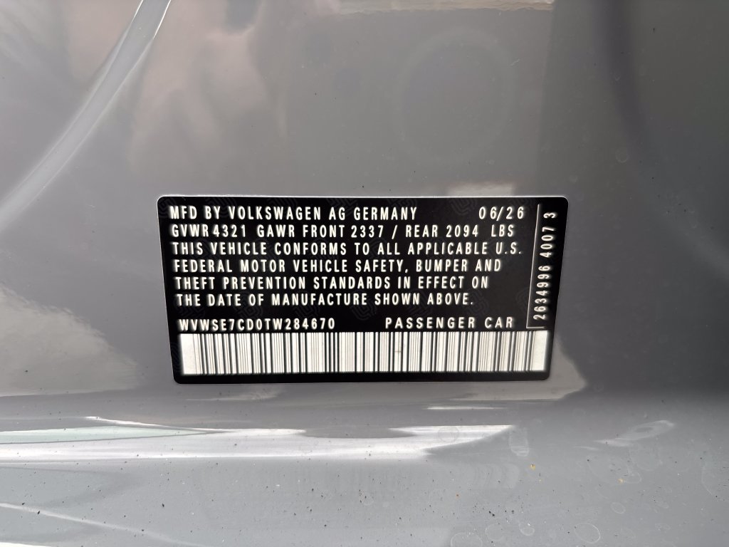 New 2026 Volkswagen GTI SE FWD image 30