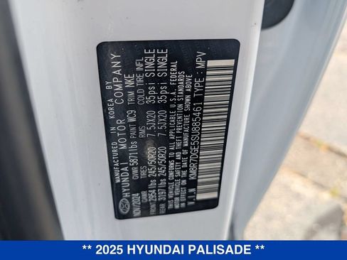 Used 2025 Hyundai Palisade Calligraphy AWD/4WD image 40