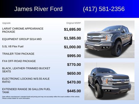 Used 2018 Ford F150 Lariat AWD/4WD image 5