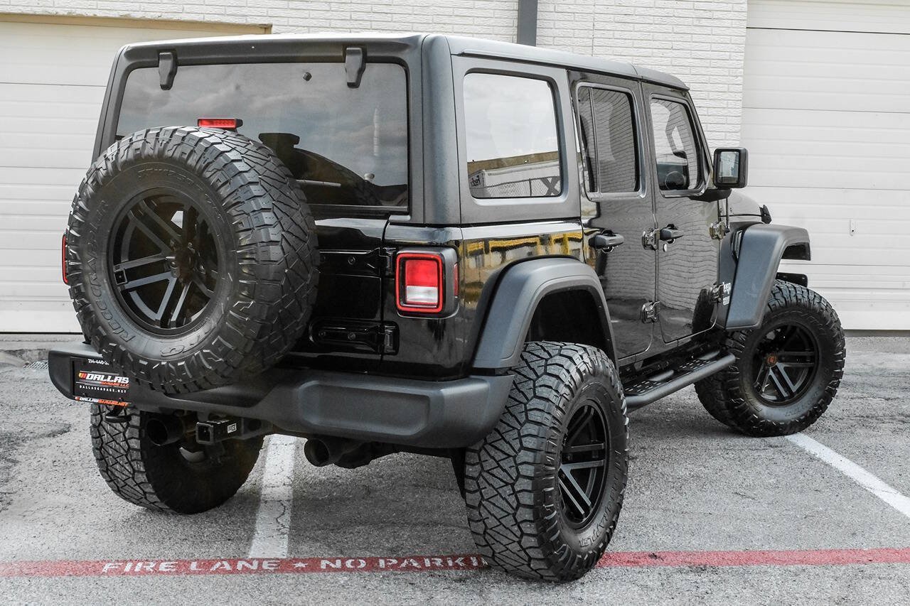 Used 2019 Jeep Wrangler Unlimited Sport S AWD/4WD image 10