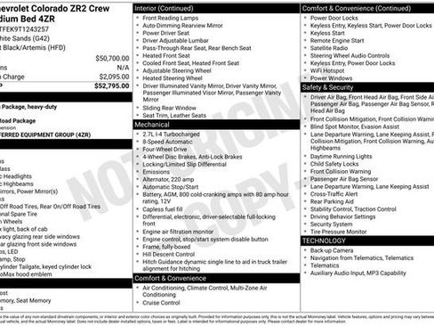 New 2026 Chevrolet Colorado ZR2 AWD/4WD image 4