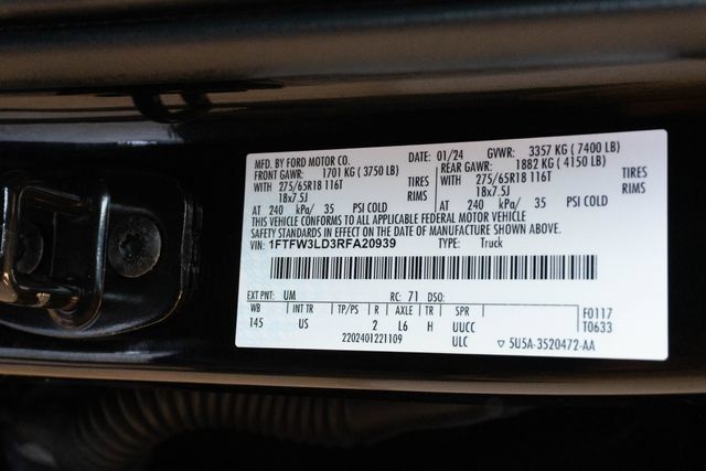 Used 2024 Ford F150 XLT w/ Equipment Group 302A MID AWD/4WD image 34