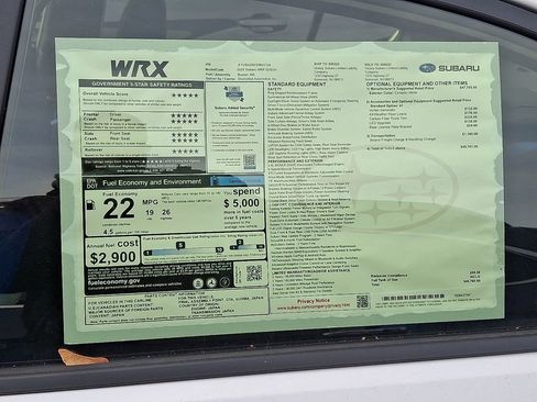 New 2025 Subaru WRX tS image 8