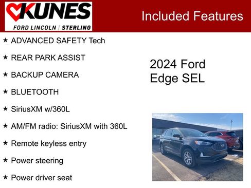 Used 2024 Ford Edge SEL image 2