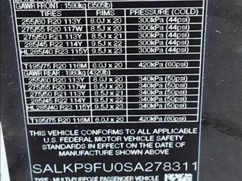 Used 2025 Land Rover Range Rover SE AWD/4WD image 25