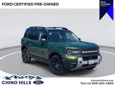 Certified 2025 Ford Bronco Sport Badlands w/ Badlands Tech Package AWD/4WD image 1