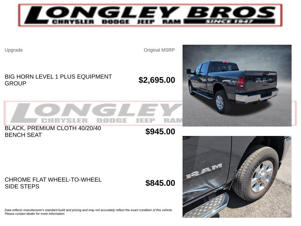 Used 2025 RAM 2500 Big Horn AWD/4WD image 2
