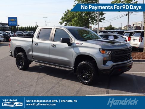 Used 2025 Chevrolet Silverado 1500 Custom Trail Boss AWD/4WD image 1