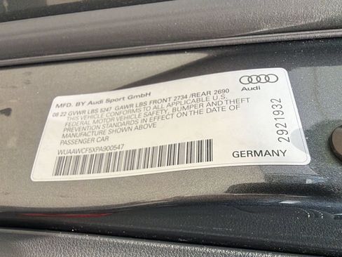 Used 2023 Audi RS 5 Sportback AWD/4WD image 23