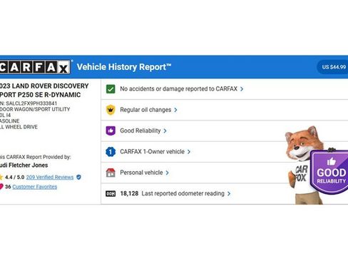 Used 2023 Land Rover Discovery Sport SE R-Dynamic image 2