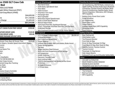 Used 2018 RAM 2500 SLT image 9
