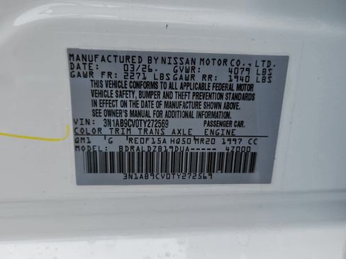 New 2026 Nissan Sentra SV FWD image 7