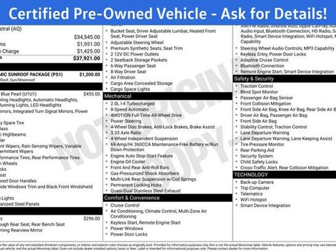 Certified 2025 Volkswagen Tiguan SE w/ Panoramic Sunroof Package AWD/4WD image 9