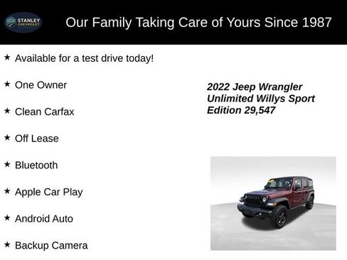 Used 2022 Jeep Wrangler Unlimited Sport AWD/4WD image 9