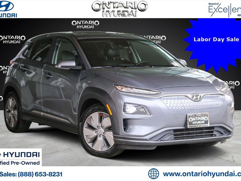 Certified 2021 Hyundai Kona Limited w/ Cargo Package image 1