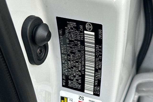 Certified 2024 Toyota Camry SE FWD image 31