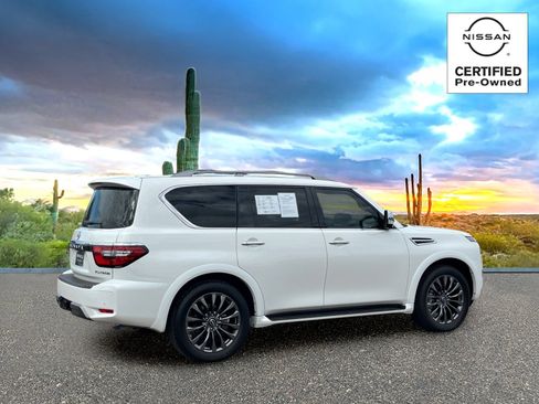 Certified 2023 Nissan Armada Platinum w/ Captain's Chairs Package RWD image 5