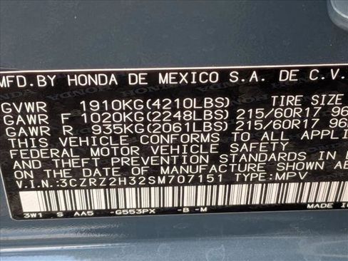 Certified 2025 Honda HR-V LX image 23