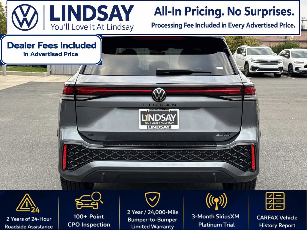 Used 2026 Volkswagen Tiguan SE R-Line AWD/4WD image 4