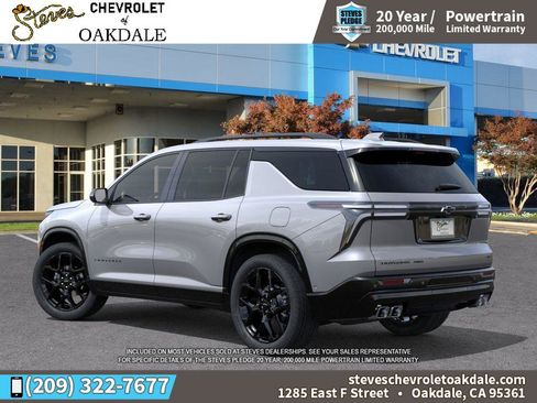 New 2026 Chevrolet Traverse RS w/ LPO, Floor Liner Package AWD/4WD image 3