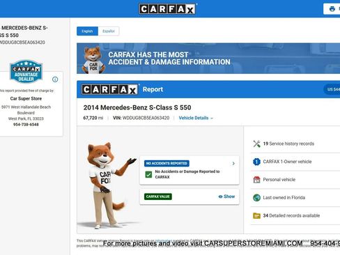 Used 2014 Mercedes-Benz S 550 Sedan image 6