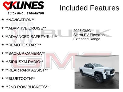 New 2026 GMC Sierra EV Elevation w/ Premium Package