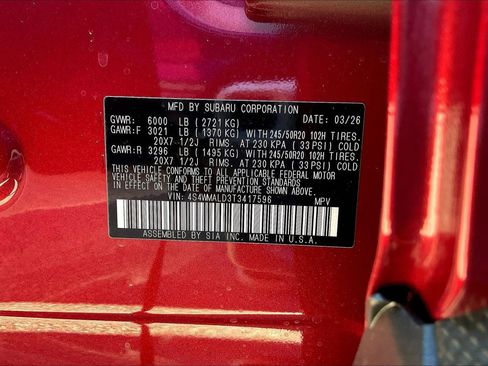 New 2026 Subaru Ascent Bronze Edition image 28