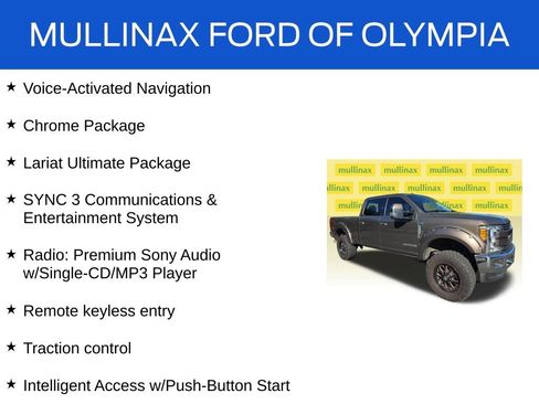Used 2017 Ford F250 Lariat w/ Lariat Ultimate Package AWD/4WD image 17