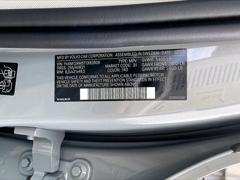 New 2026 Volvo XC60 B5 Ultra w/ Protection Package Premier image 35